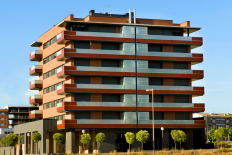 Fotografia-Edifici de 23 habitatges. Parc de l’Aigua de Lleida